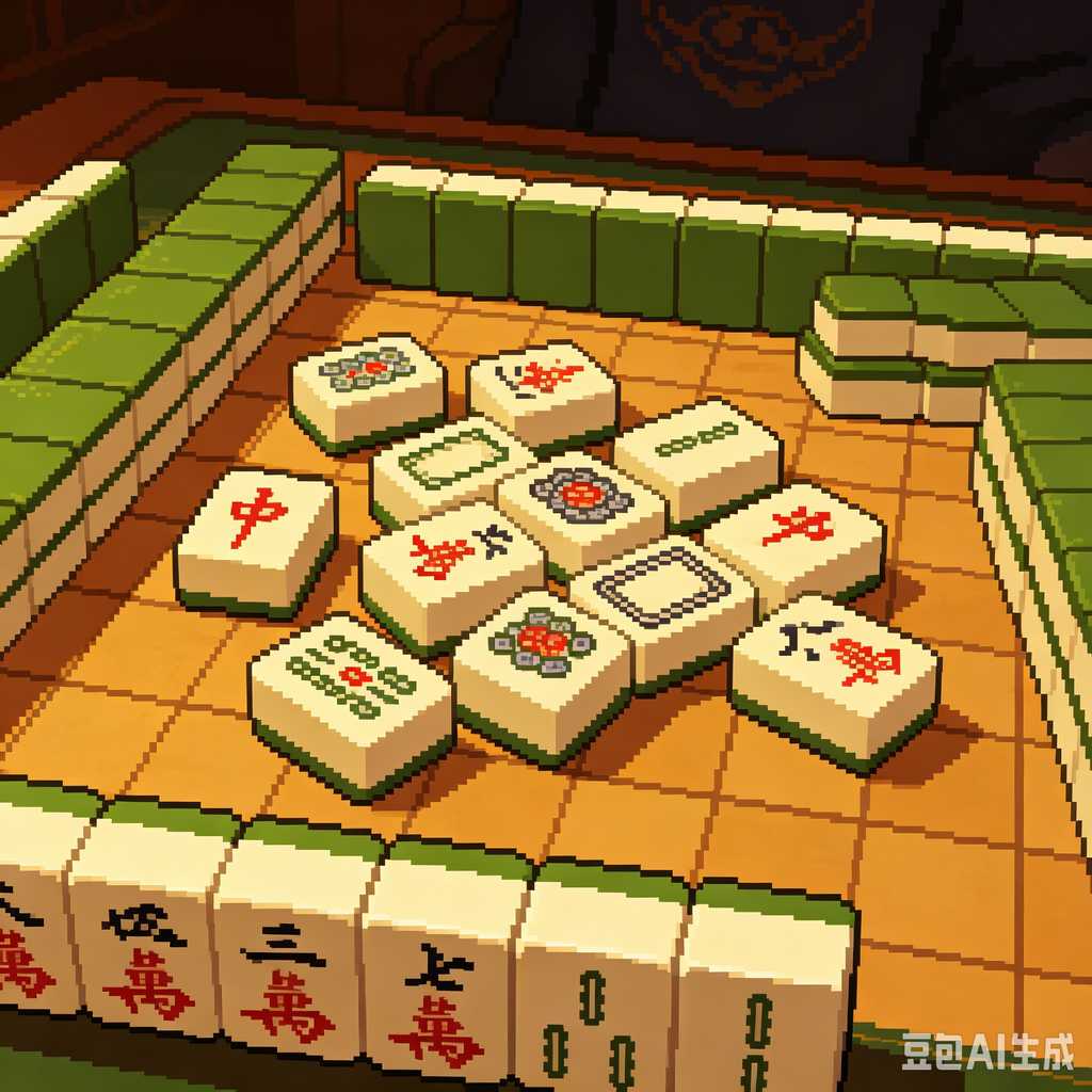 consistent color mahjong tiles